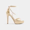 Afumeth Bantlı topuklu sandalet, Stiletto platform