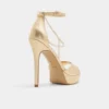 Afumeth Bantlı topuklu sandalet, Stiletto platform
