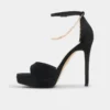 Afumeth Bantlı topuklu sandalet, Stiletto platform
