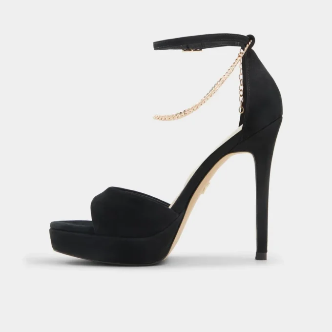 Afumeth Bantlı topuklu sandalet, Stiletto platform
