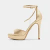 Afumeth Bantlı topuklu sandalet, Stiletto platform