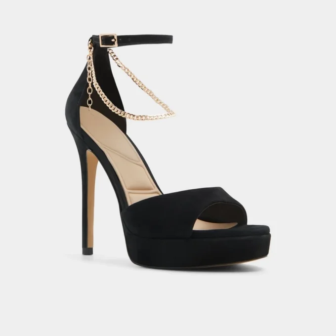 Afumeth Bantlı topuklu sandalet, Stiletto platform