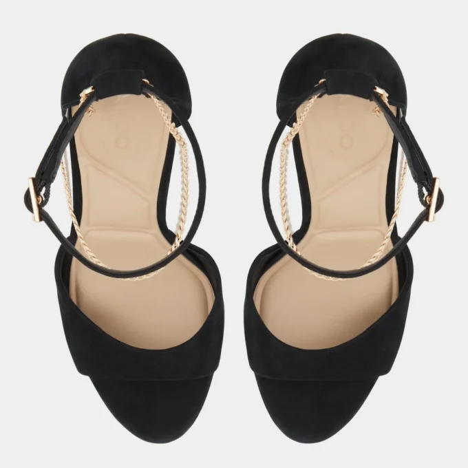 Afumeth Bantlı topuklu sandalet, Stiletto platform