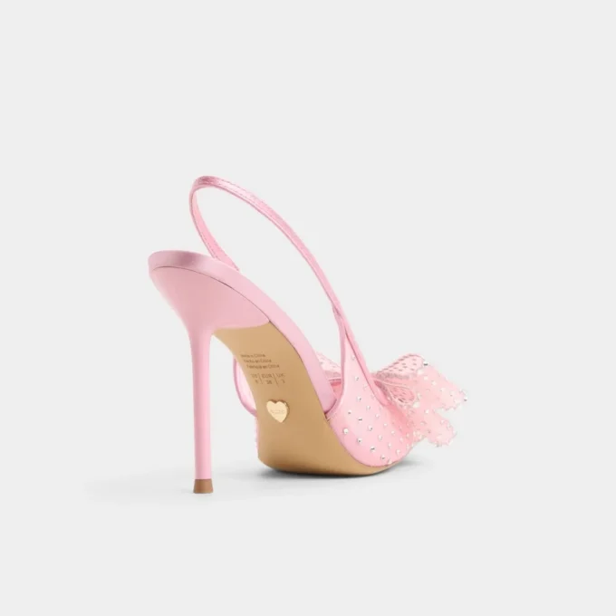 Anastasiaa Slingback yüksek topuklu ayakkabı, Stiletto topuk