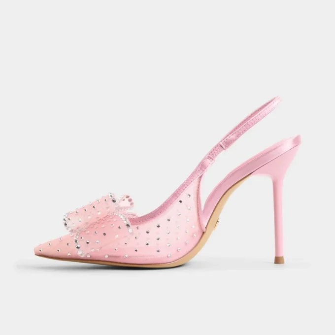 Anastasiaa Slingback yüksek topuklu ayakkabı, Stiletto topuk