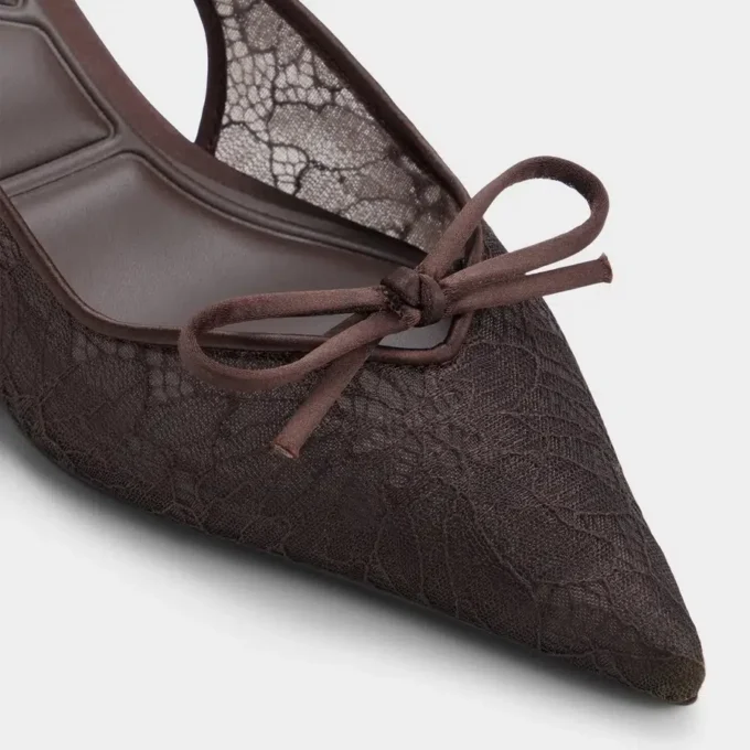 Azaro Slingback kedi topuklu