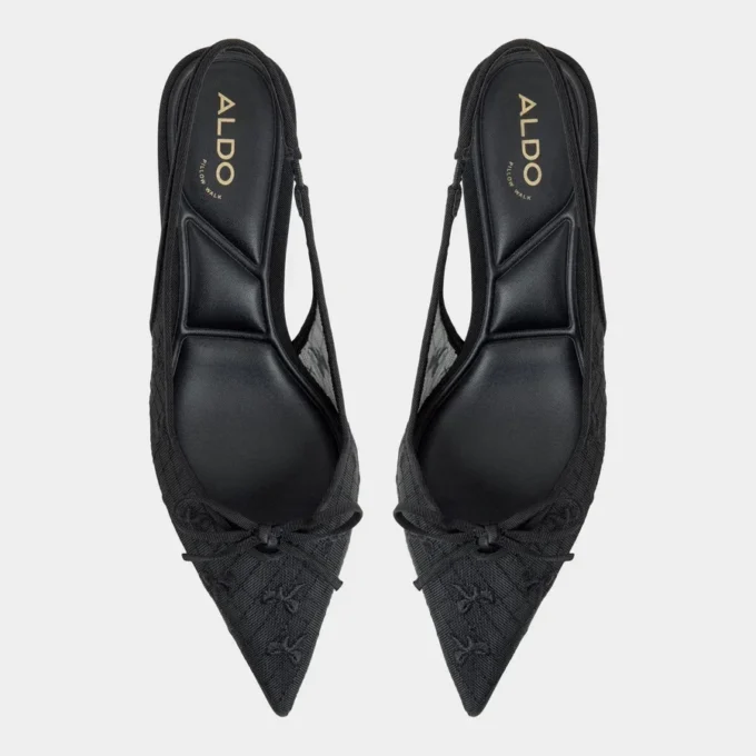 Azaro Slingback topuklu ayakkabı, Kitten topuk