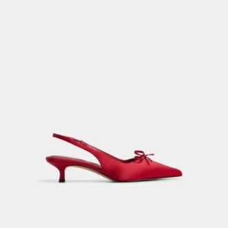 Azizza Slingback kedi topuklu ayakkabı, Kedi topuklu