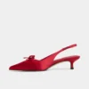 Azizza Slingback kedi topuklu ayakkabı, Kedi topuklu
