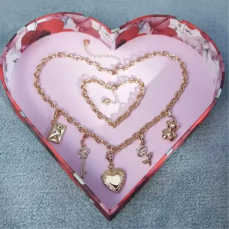 Bemyvalentine Kolye ve bileklik seti