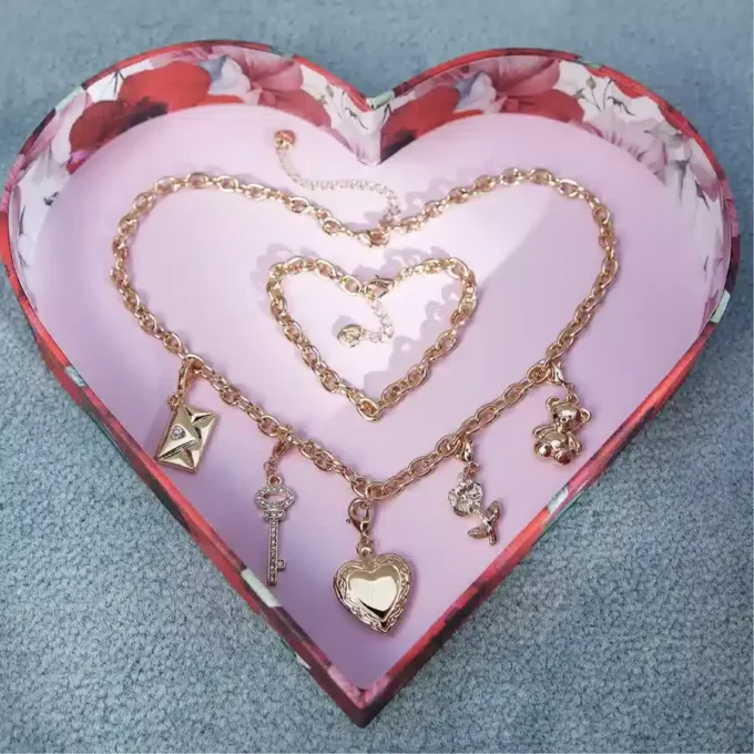 Bemyvalentine Kolye ve bileklik seti