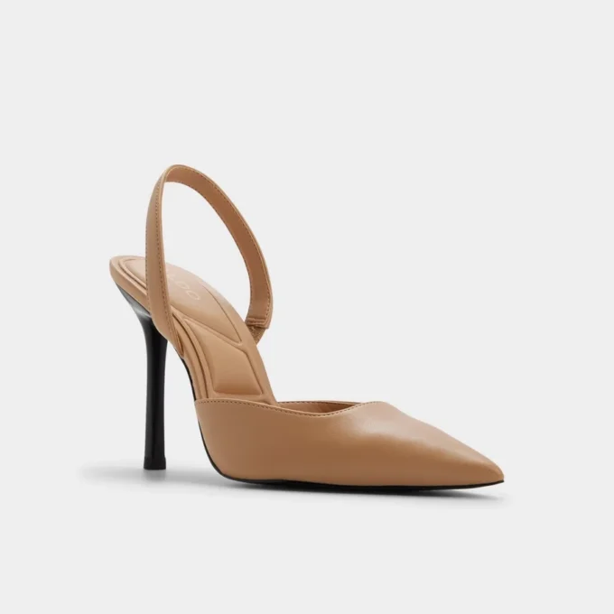 Berolden Slingback yüksek topuklu, Stiletto topuk