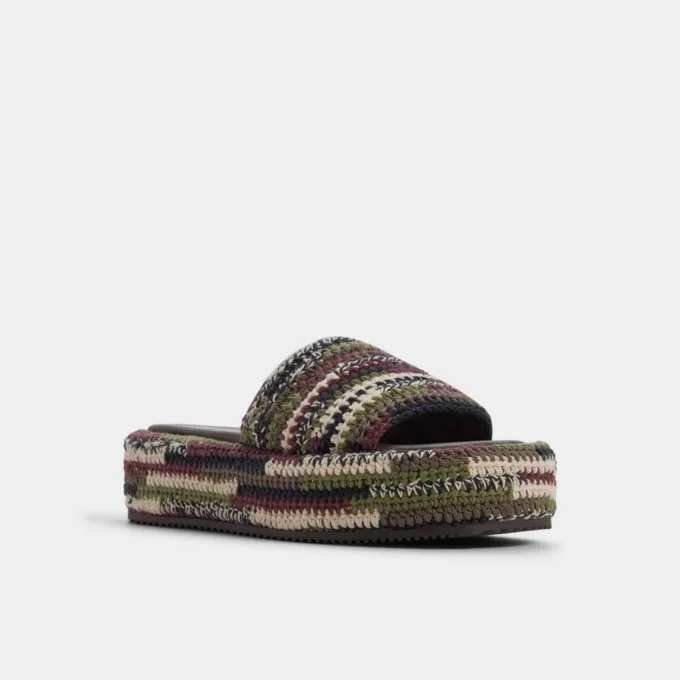 Bohemina Slide sandalet, Platform