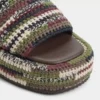 Bohemina Slide sandalet, Platform