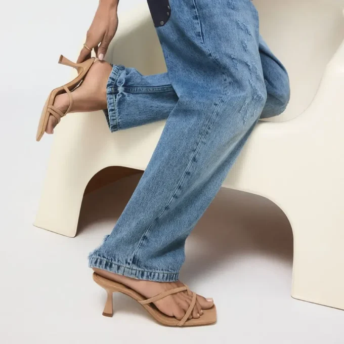 Calypsaa Topuklu mules, Stiletto topuk