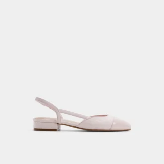 Clementinne Slingback balerin ayakkabısı, Blok topuk