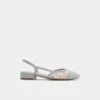 Clementinne Slingback yüksek topuklu, Blok topuk