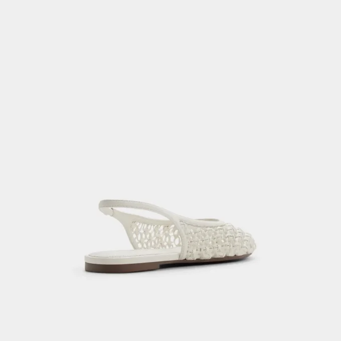 Damla Desenli Slingback Babet