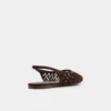 Damla Desenli Slingback Babet
