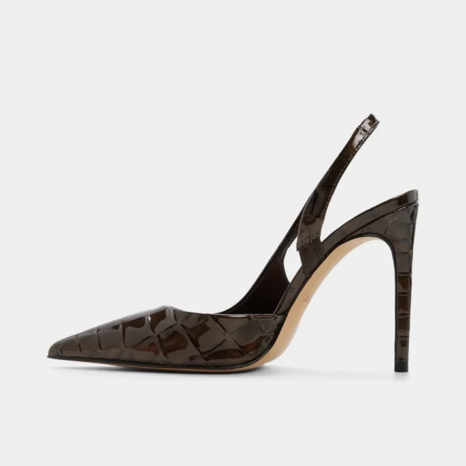 Dorsaysling Slingback topuk, Stiletto topuk