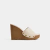 Düz tabanlı wedge sandalet, wedge topuk