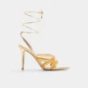 Flaming Strappy topuklu sandalet, Stiletto topuk