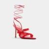 Flaming Strappy topuklu sandalet, Stiletto topuk