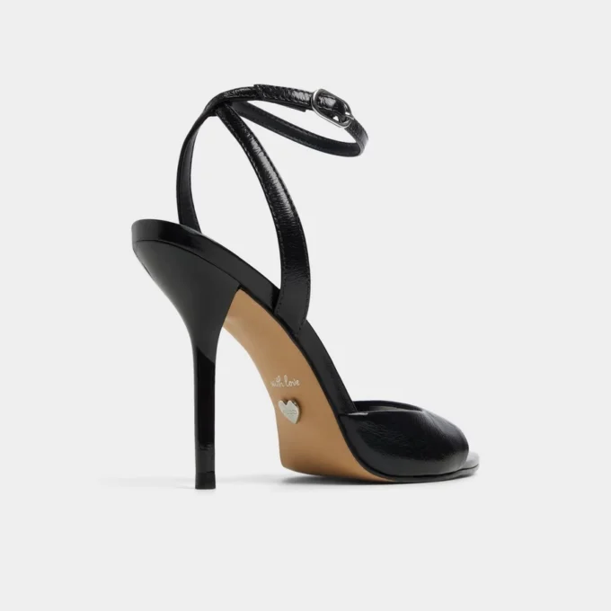 Forevermore Bantlı topuklu sandalet, Stiletto topuk