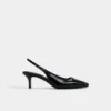 Gabriellie Slingback kedi topuklu ayakkabı, Kedi topuklu