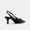 Gabriellie Slingback kedi topuklu ayakkabı, Kedi topuklu