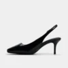 Gabriellie Slingback kedi topuklu ayakkabı, Kedi topuklu
