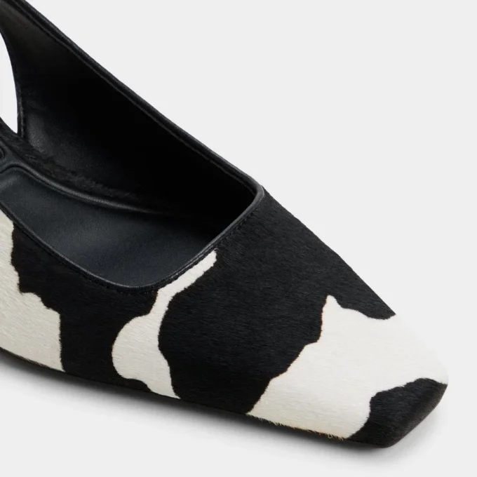 Gabriellie Slingback kedi topuklu ayakkabı, Kedi topuklu