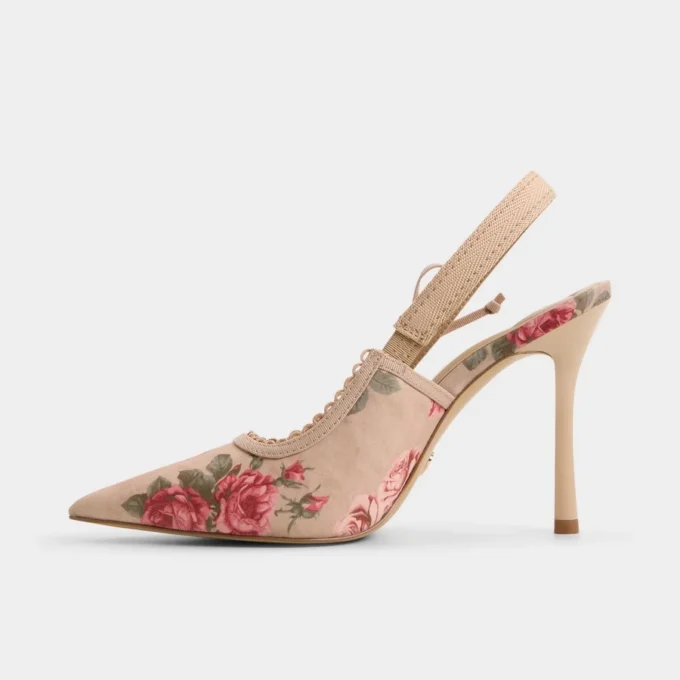 Hennie Slingback yüksek topuklu, Stiletto topuk