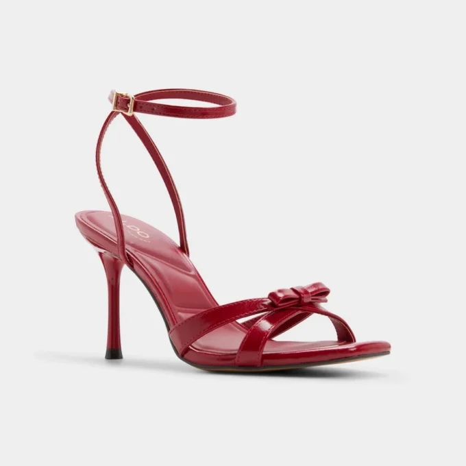 Leesia Bantlı topuklu sandalet, Stiletto topuk