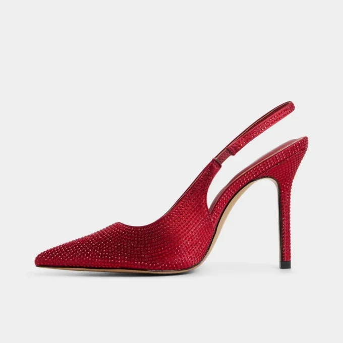 Lovebloom-xt Slingback topuklu ayakkabı, Stiletto topuk