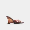 Lumina Wedge sandalet, Kama topuk
