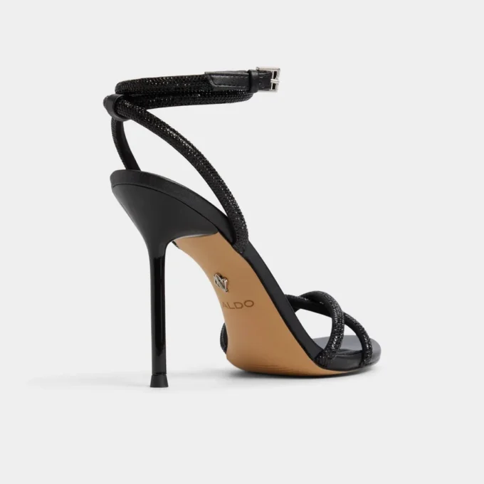 Manaelden Bantlı topuklu sandalet, Stiletto topuk