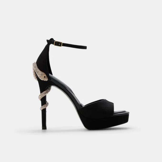 Medusa Bantlı topuklu sandalet, Platform