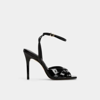 Meteora Bantlı topuklu sandalet, Stiletto topuk