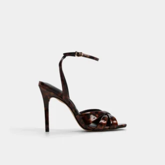Meteora Bantlı topuklu sandalet, Stiletto topuk