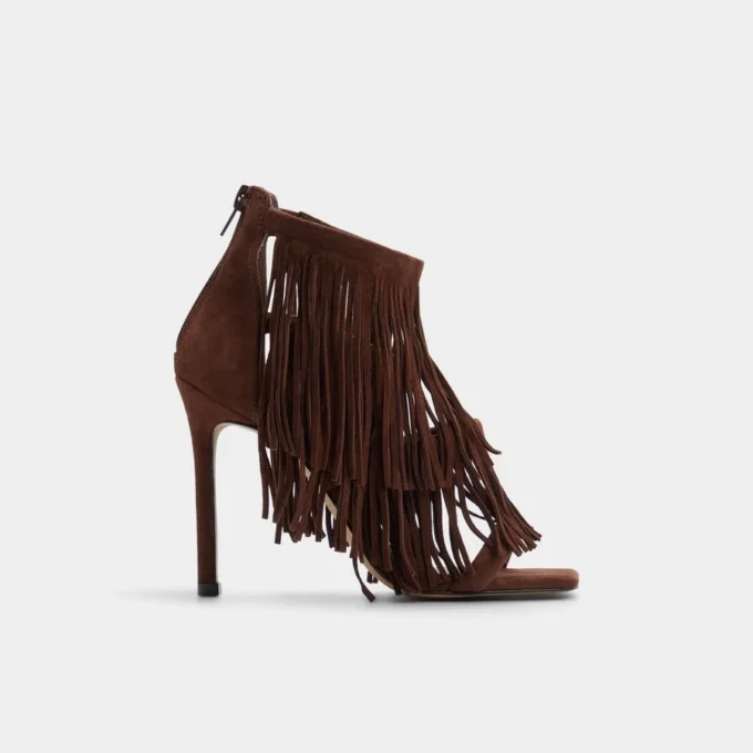 Nahana Bantlı topuklu sandalet, Stiletto topuk