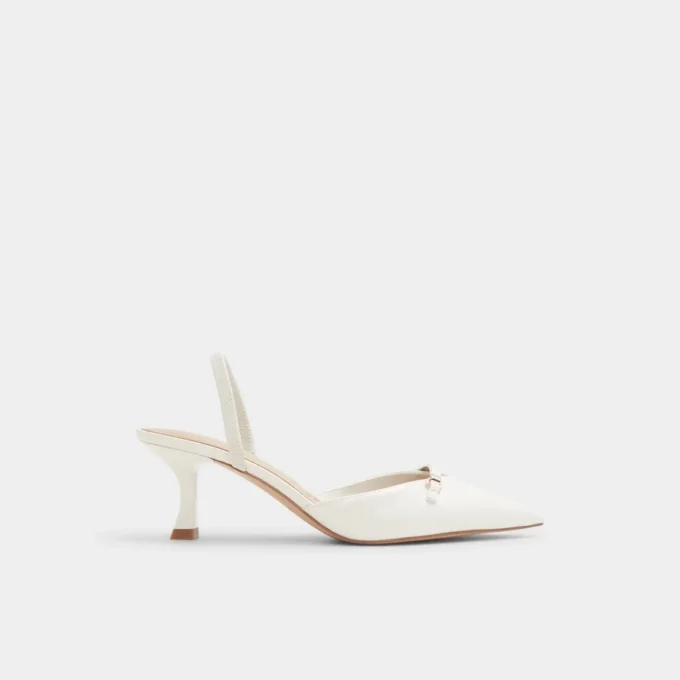 Nailah Slingback kedi topuklu ayakkabı, Kedi topuk