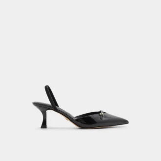 Nailah Slingback kedi topuklu ayakkabı, Kedi topuk