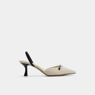 Nailah Slingback kedi topuklu ayakkabı, Kedi topuk