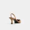 Nailah-xt Slingback yüksek topuklu ayakkabı, Kitten topuk