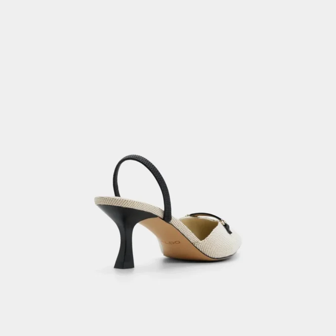 Nailah Slingback kedi topuklu ayakkabı, Kedi topuk