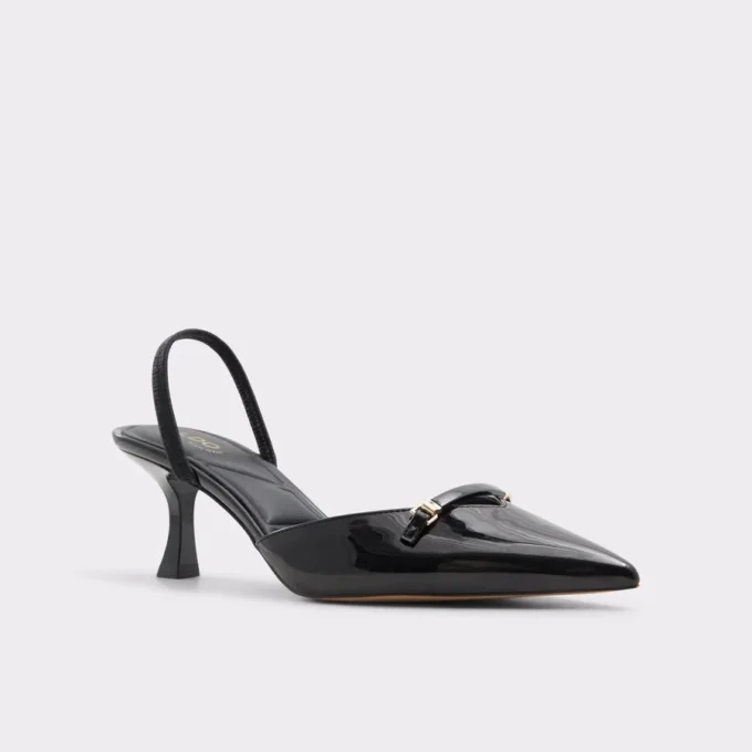 Nailah Slingback kedi topuklu ayakkabı, Kedi topuk