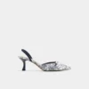 Nailah-xt Slingback topuklu ayakkabı, Kitten topuk