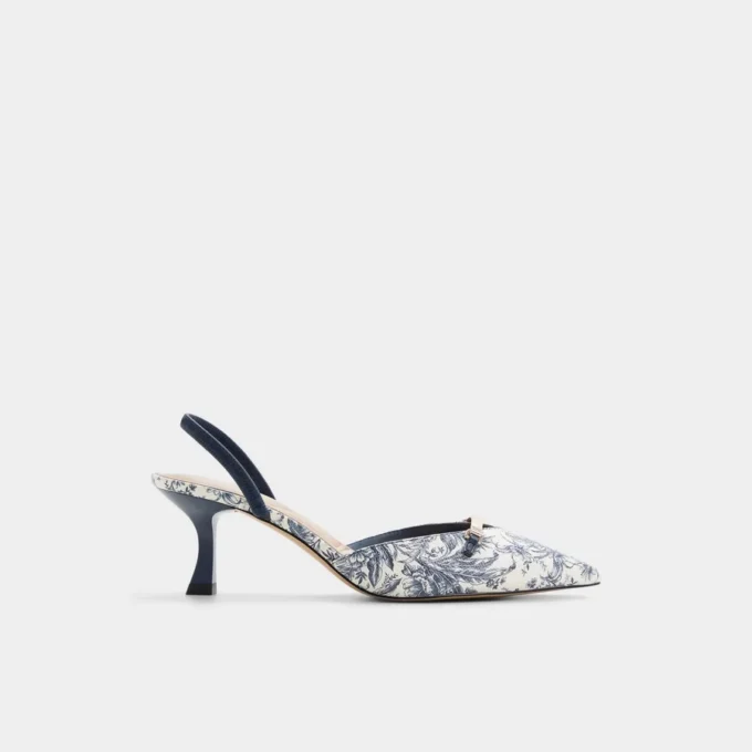 Nailah-xt Slingback topuklu ayakkabı, Kitten topuk