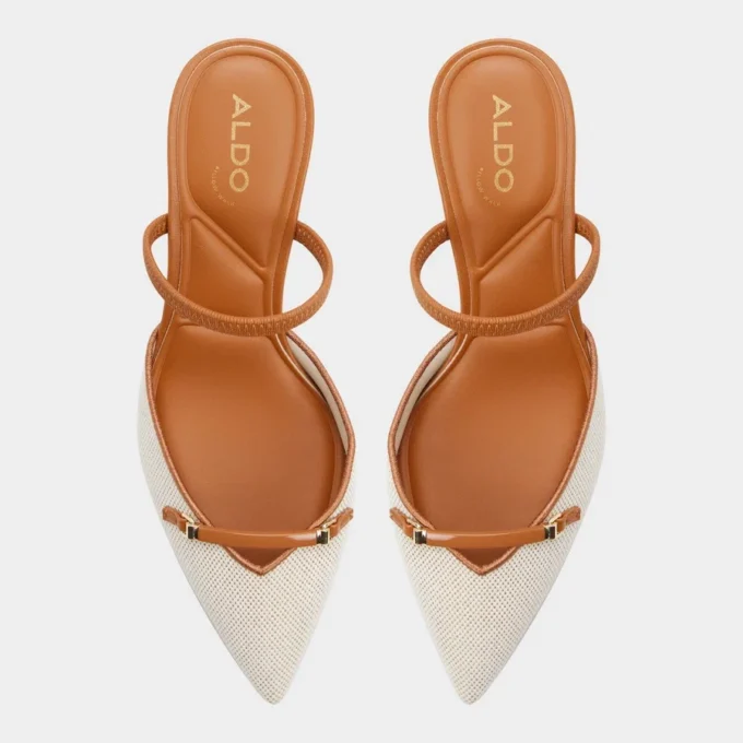 Nailah-xt Slingback topuklu ayakkabı, Kitten topuk